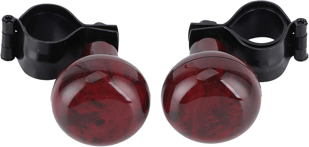 Mahogany Woodgrain Steering Wheel Spinner Knob K627