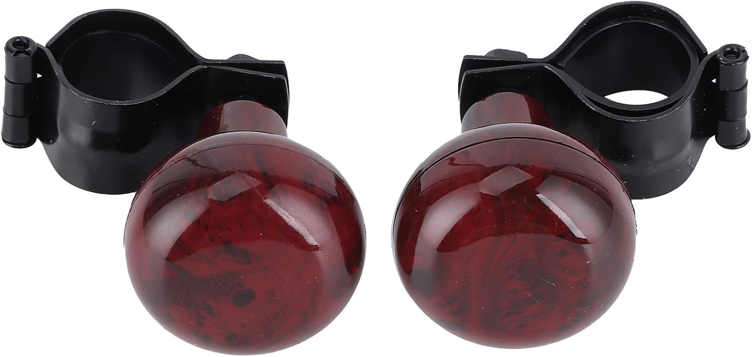 Mahogany Woodgrain Steering Wheel Spinner Knob K627