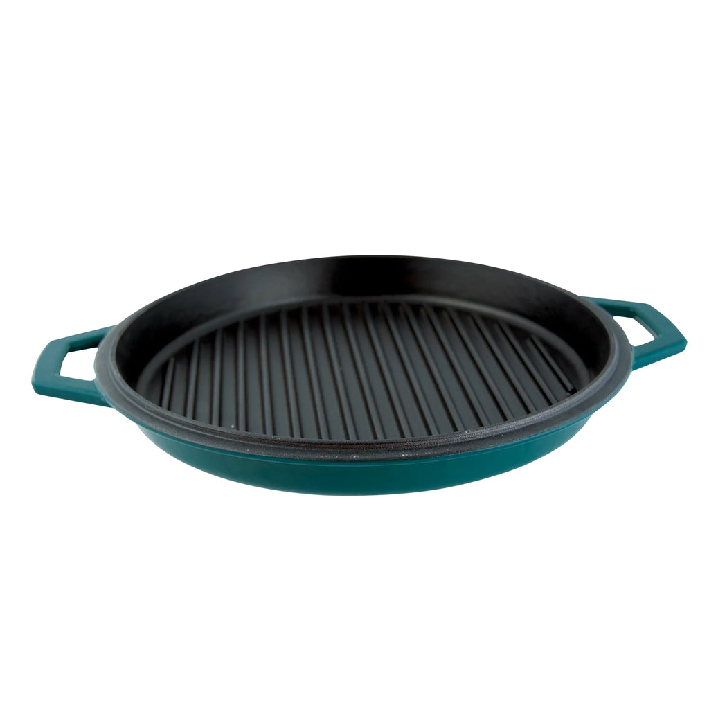 7 Quart Enameled Cast Iron Dutch Oven with Grill Lid L836530