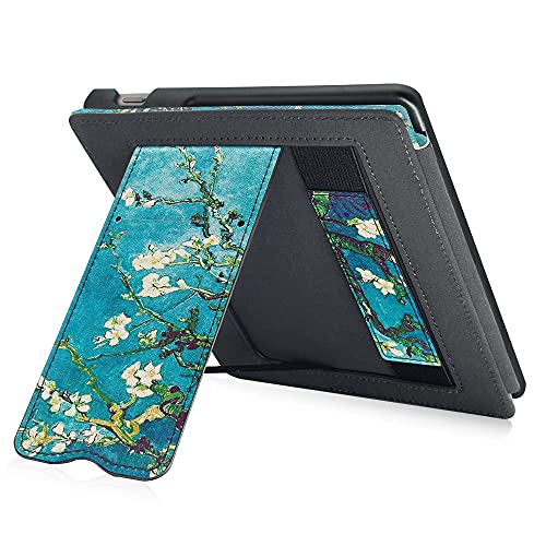 Apricot Blossom Stand Case for Kindle Oasis with Hand Strap M36702