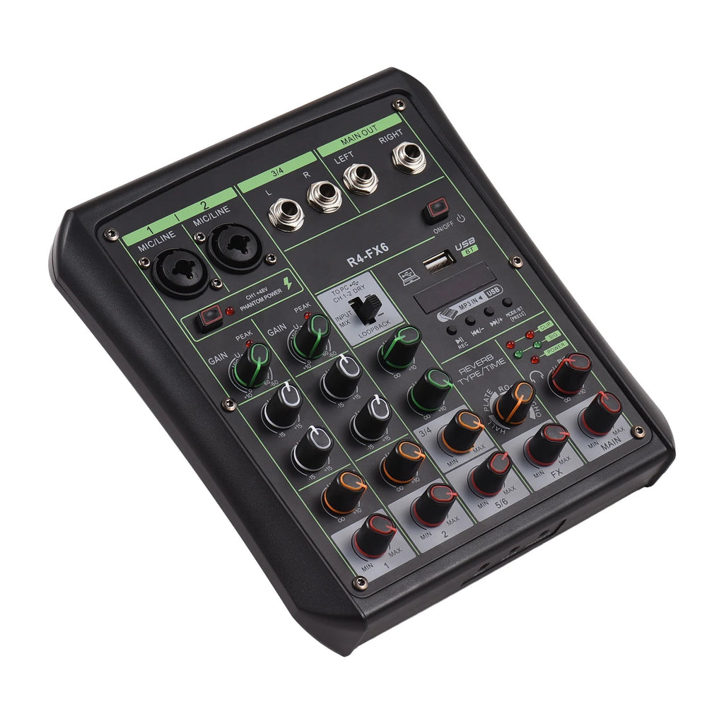 6 Channel USB Audio Mixer with MP3 Player C21661