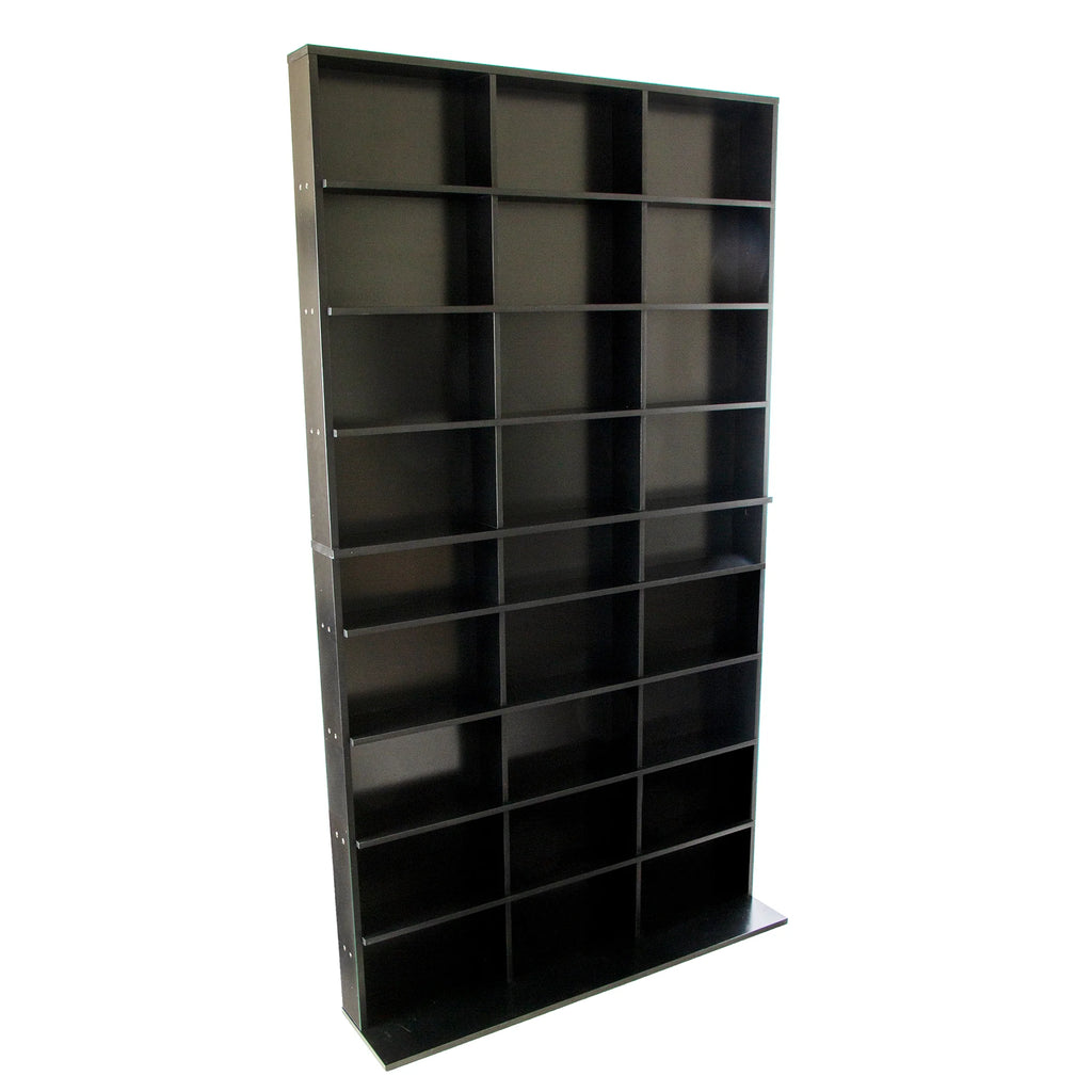Black Media Storage Cabinet XL T7685