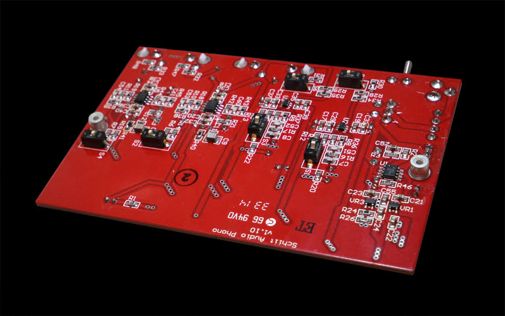 Black Phono Preamp for MC and mm Cartridges K22934