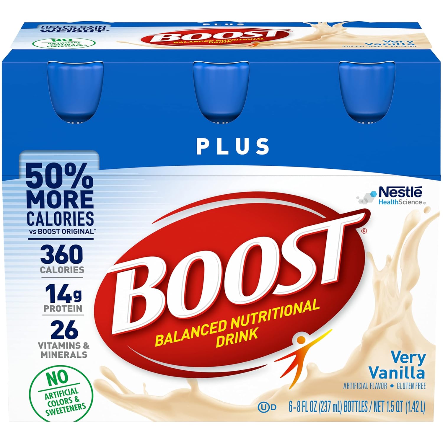 Vanilla Nutritional Drink 8 Fl Oz Pack of 2 A359