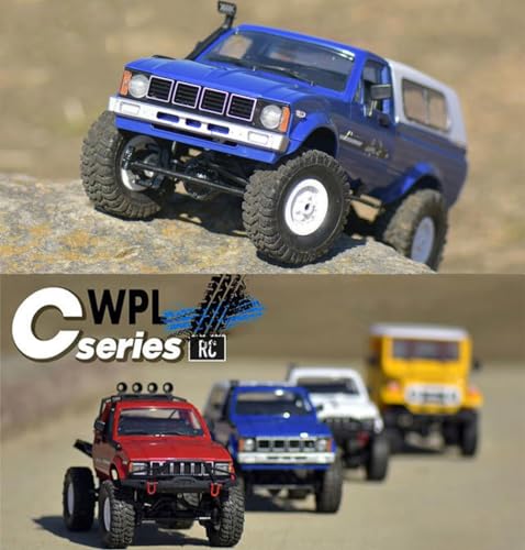 1/16 Scale RC Rock Crawler Pickup Truck 4x4 RTR with LED Light 2 Batteries T82491