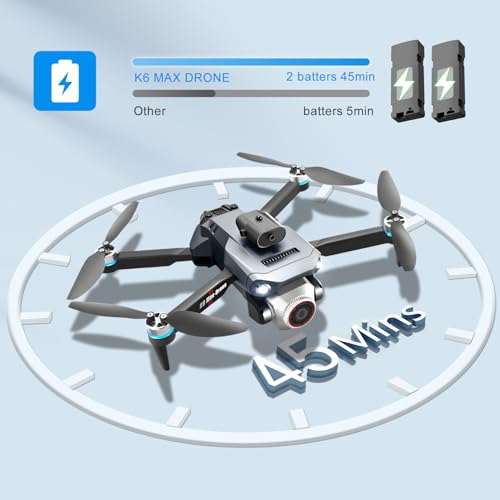 Drone With Camera 4k Wifi Fpv Foldable Under 249g 2 Batteries D436