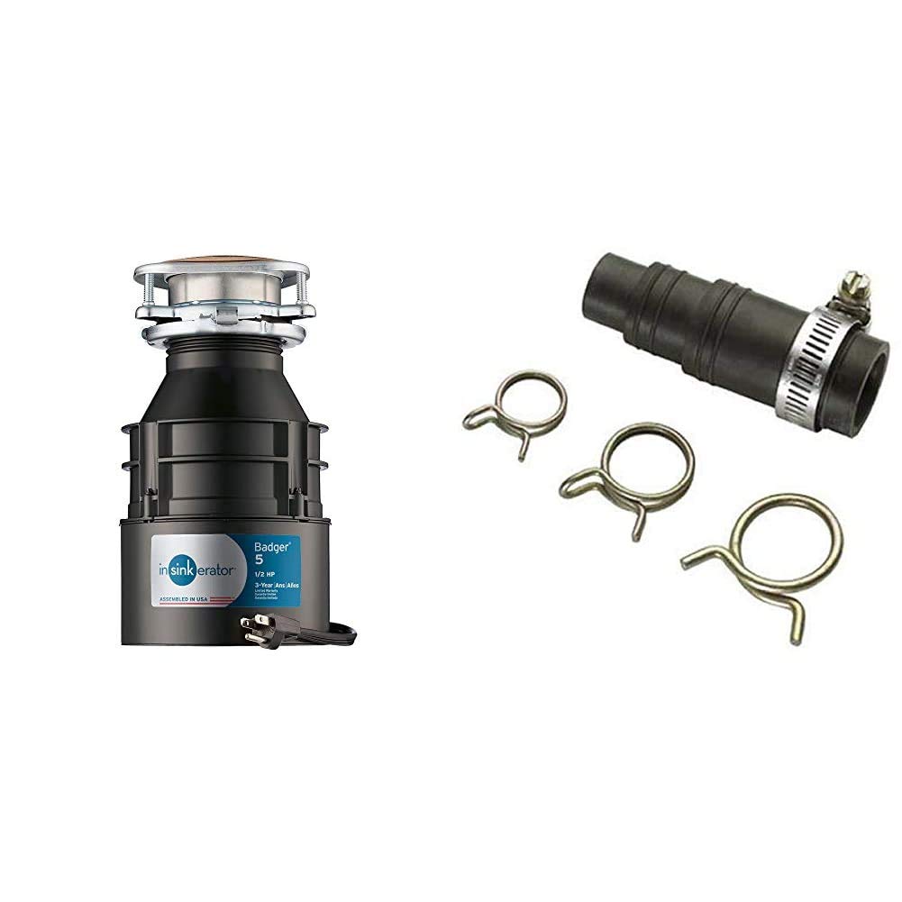 1/2 HP Continuous Feed Black Garbage Disposal O9475