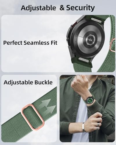 20mm Elastic Nylon Sport Loop Watch Band L9120