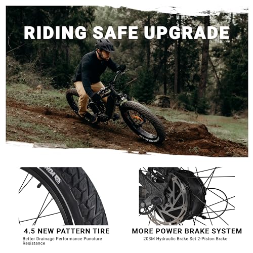 26"x4.8" 750W Electric Mountain Bike with Four-Bar Linkage Suspension K1675