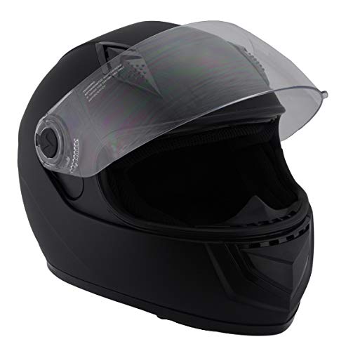 Matte Black Full Face Helmet Y12462