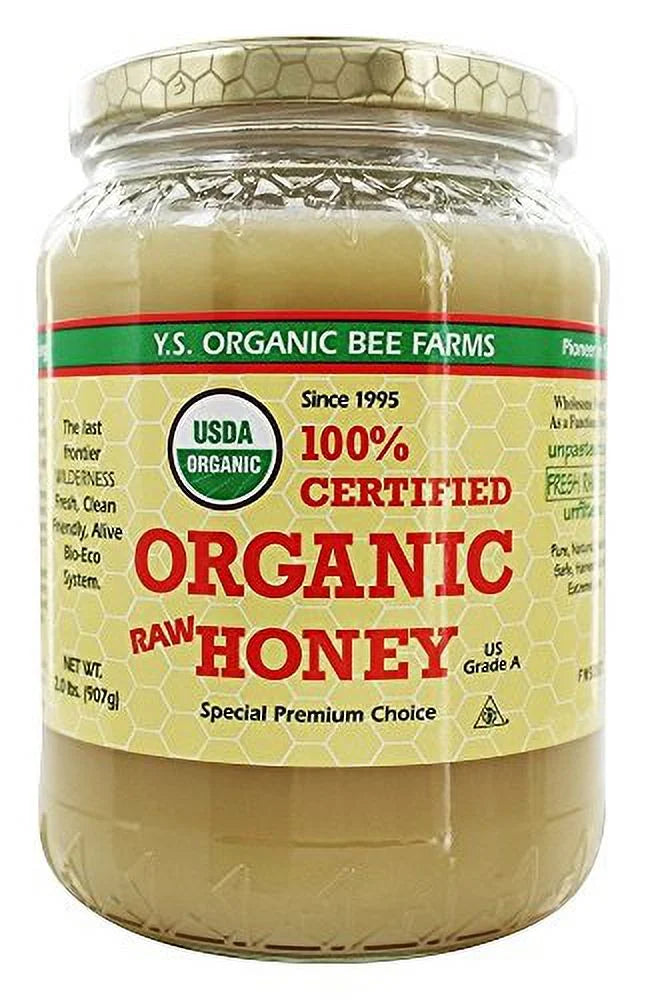 32 oz Pack of 2 Certified Organic Raw Honey P67944