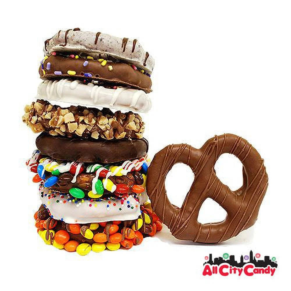 Gourmet Chocolate Covered Pretzel Twists C509
