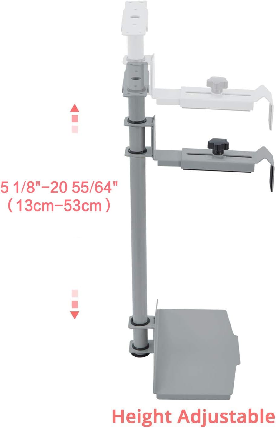 Grey CPU Holder Under Desk Mount, Pack of 2 K827645