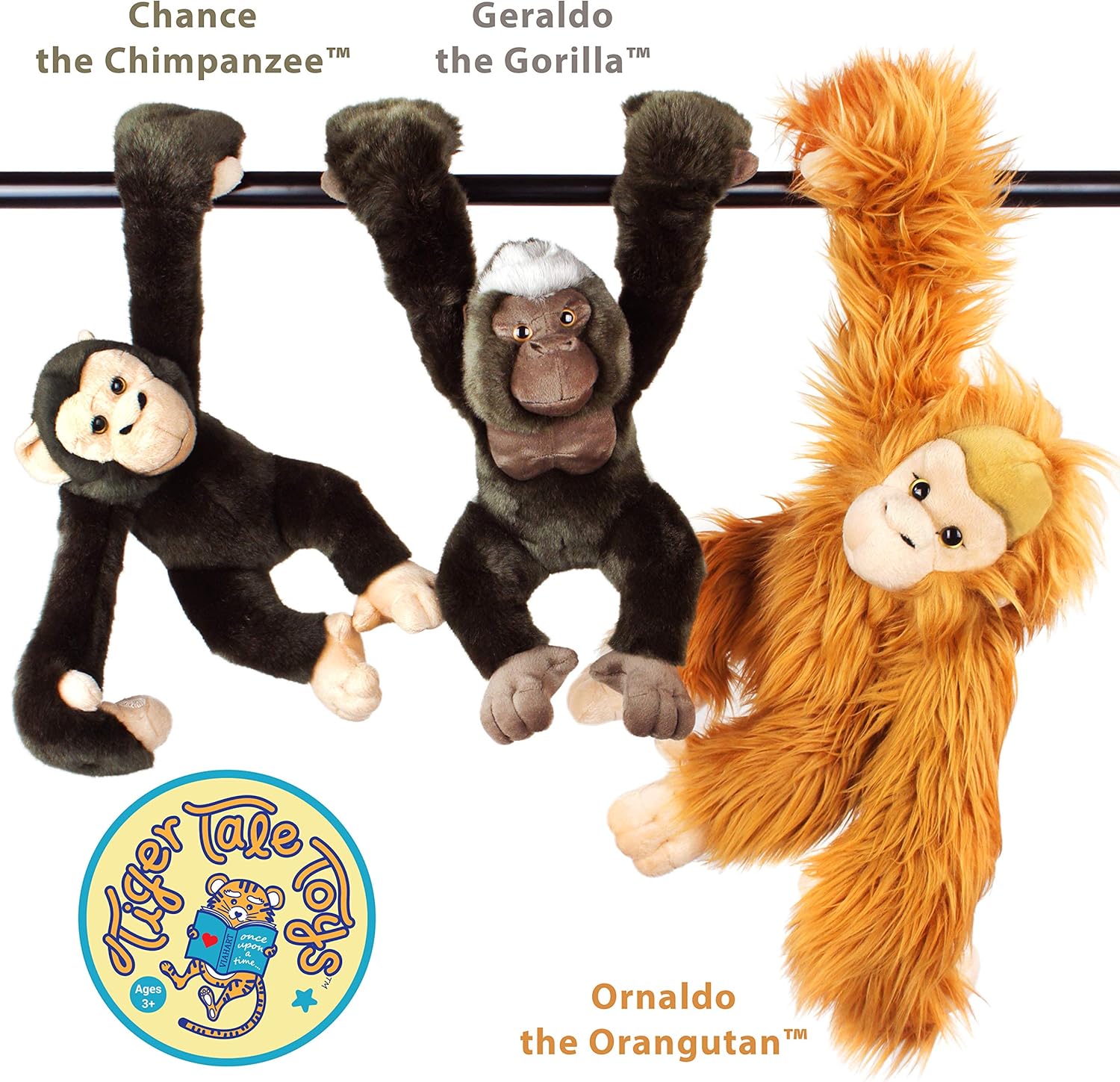 14 Inch Stuffed Animal Plush Monkey S87023