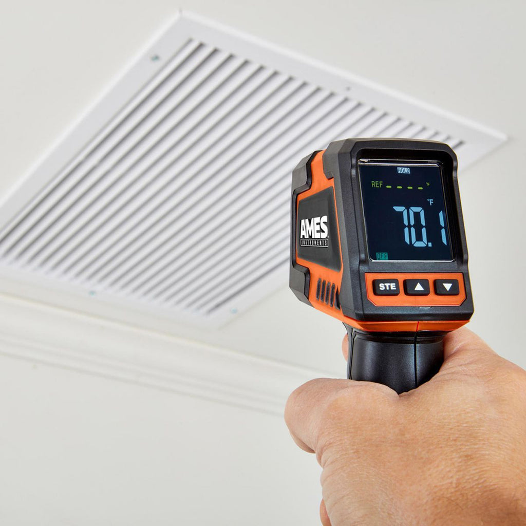 20:1 Infrared Laser Thermometer with Color Alarms A913152