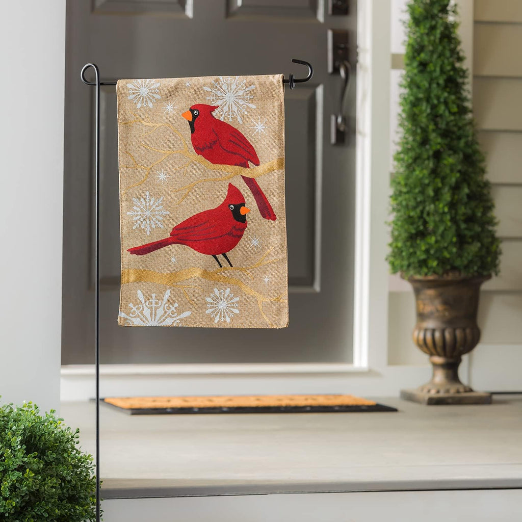 12.5 x 18 inches Burlap Garden Flag A39721