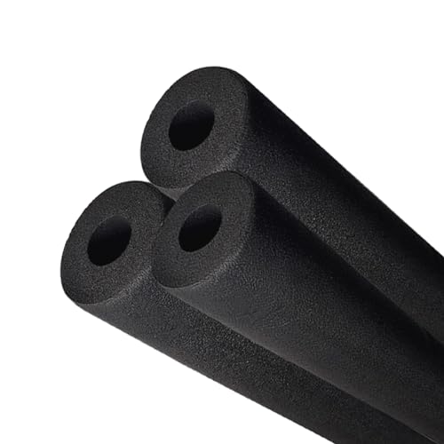 Flexible Pipe Insulation Foam Tube 1/2 3/4 1 Inch ID Waterproof Foam Tubing 5.9ft Length 1 Pcs G934843