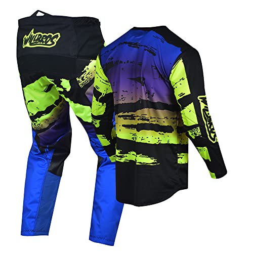 Motocross Jersey Pant Combo Dirt Bike Gear Set X455