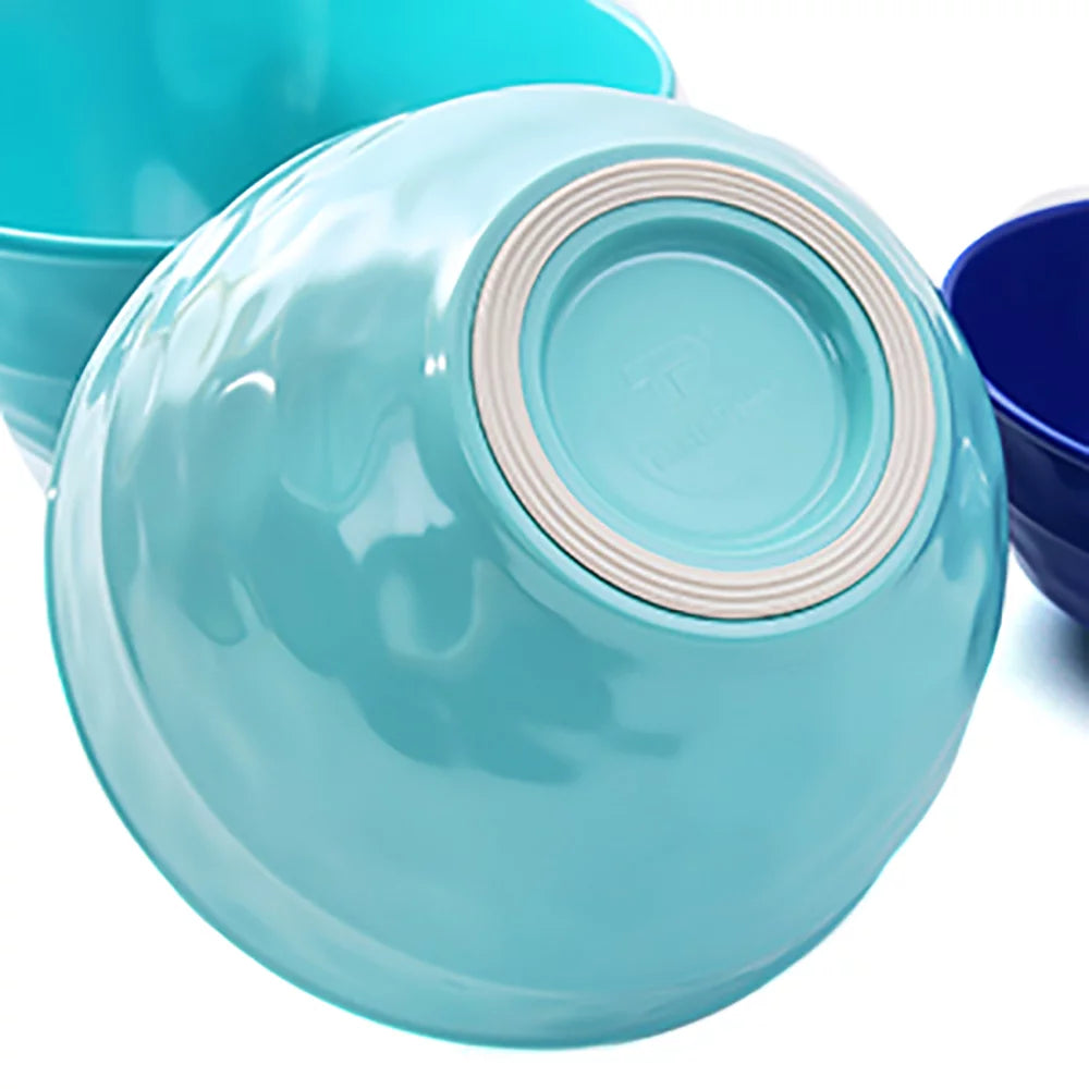 3-Piece Melamine Mixing Bowl Set with Lids O4872