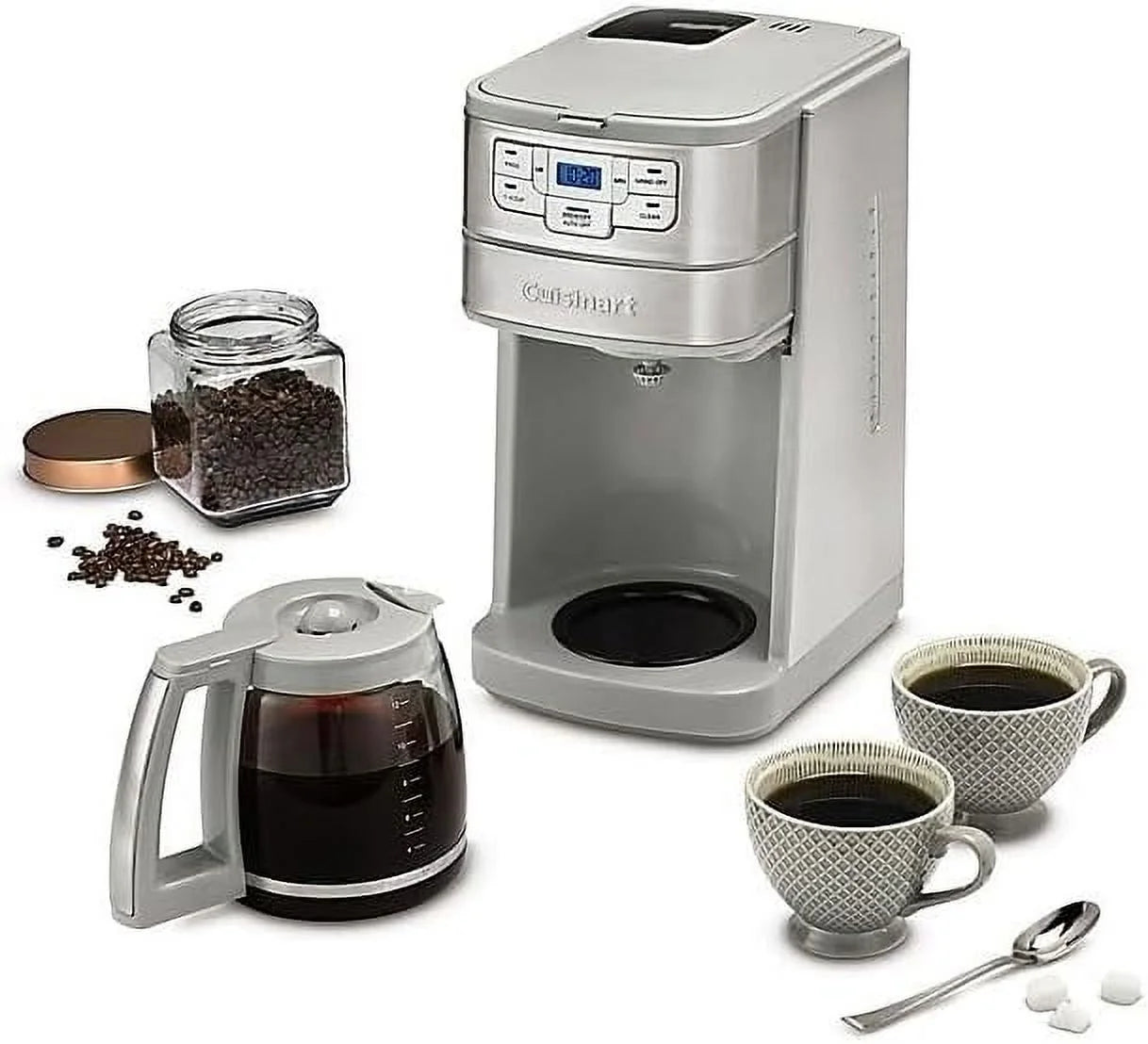 12-Cup Automatic Grind and Brew Coffeemaker Stainless Steel W31215
