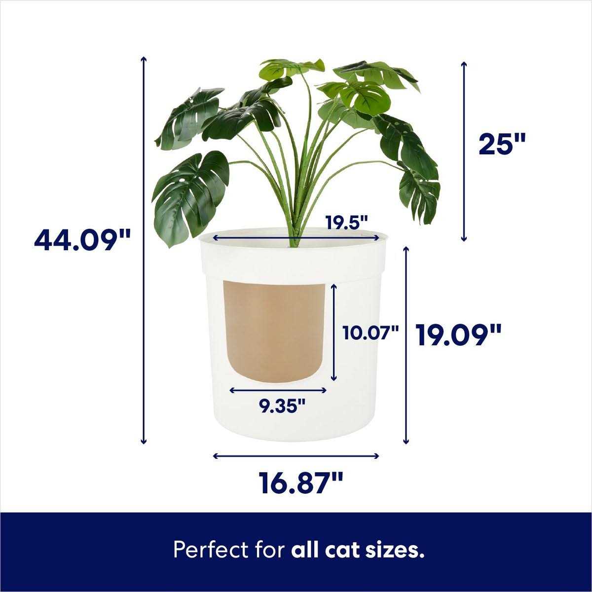 Hidden Planter Cat Litter Box D861589