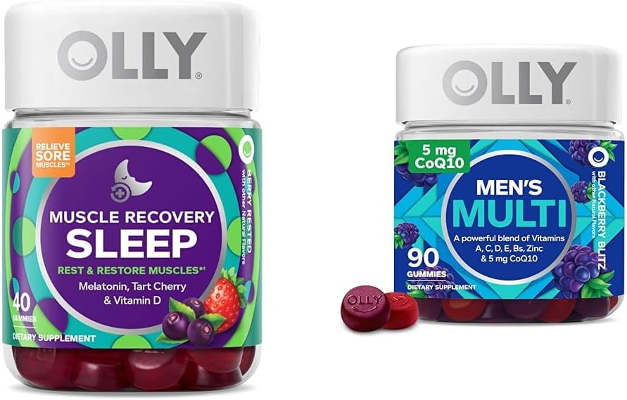 3mg Melatonin Tart Cherry Men's Multivitamin Gummy W288