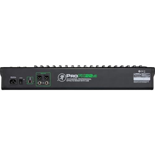 Battery-powered 10-channel Mixer with USB and Enhanced Effects N749267