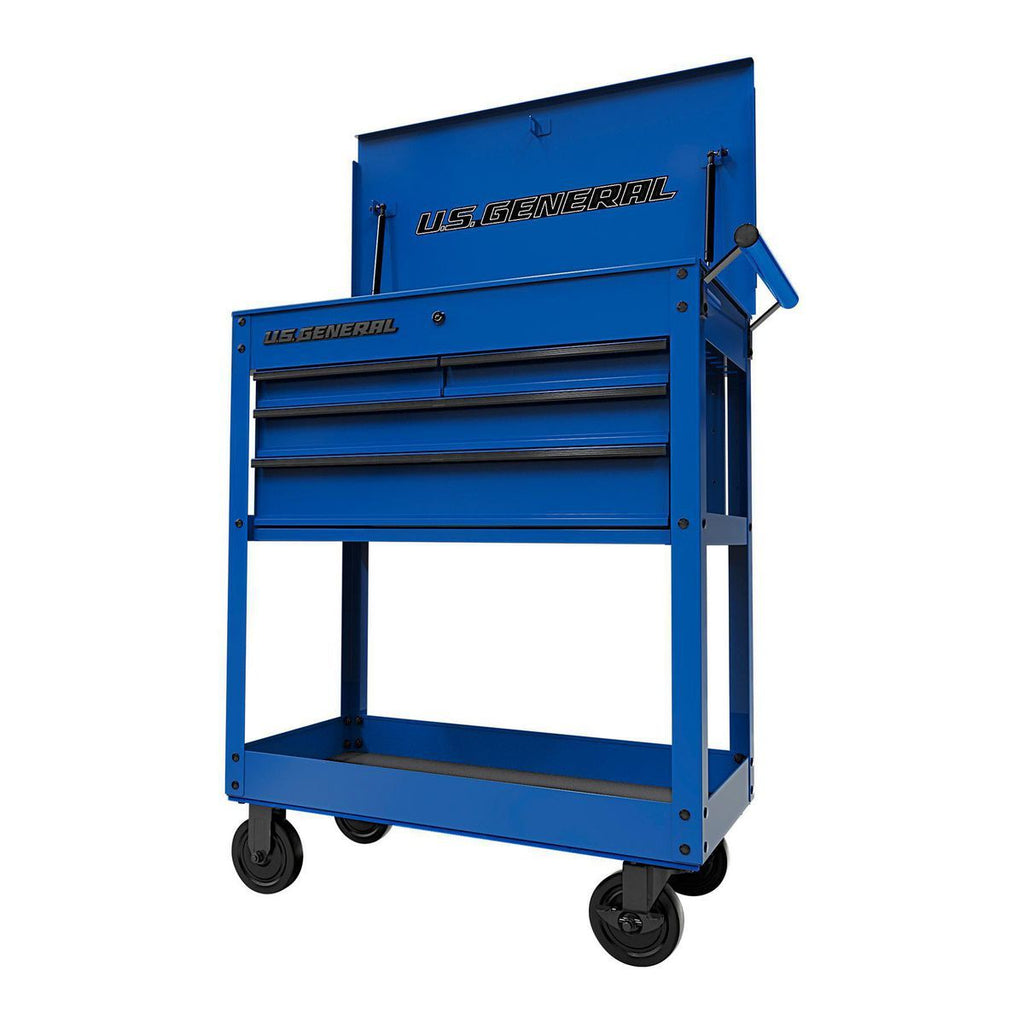 Red 4-Drawer Tech Cart U15633