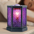 Purple Glass Electric Wax Melt Warmer X628673