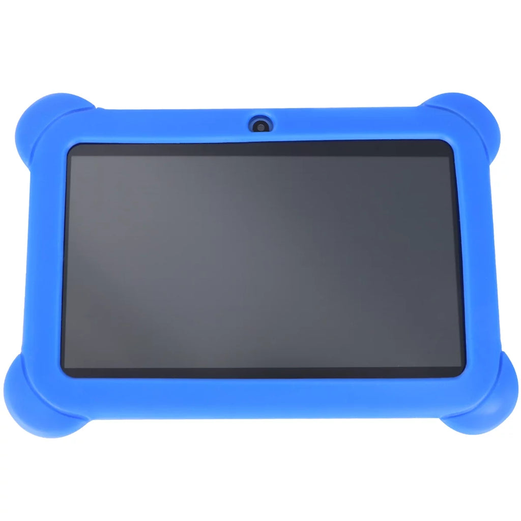 Kids Safe 7" Quad-Core Tablet 512M+8GB WIFI Dual Cameras Kid-Proof Case (Blue) R914831