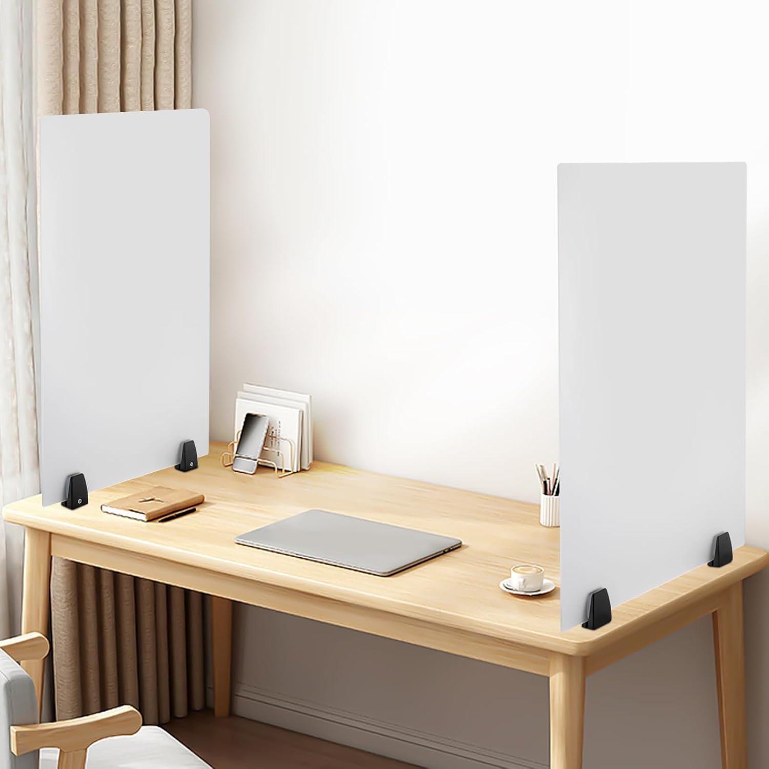 2 Pack Acrylic Desk Privacy Panel P335