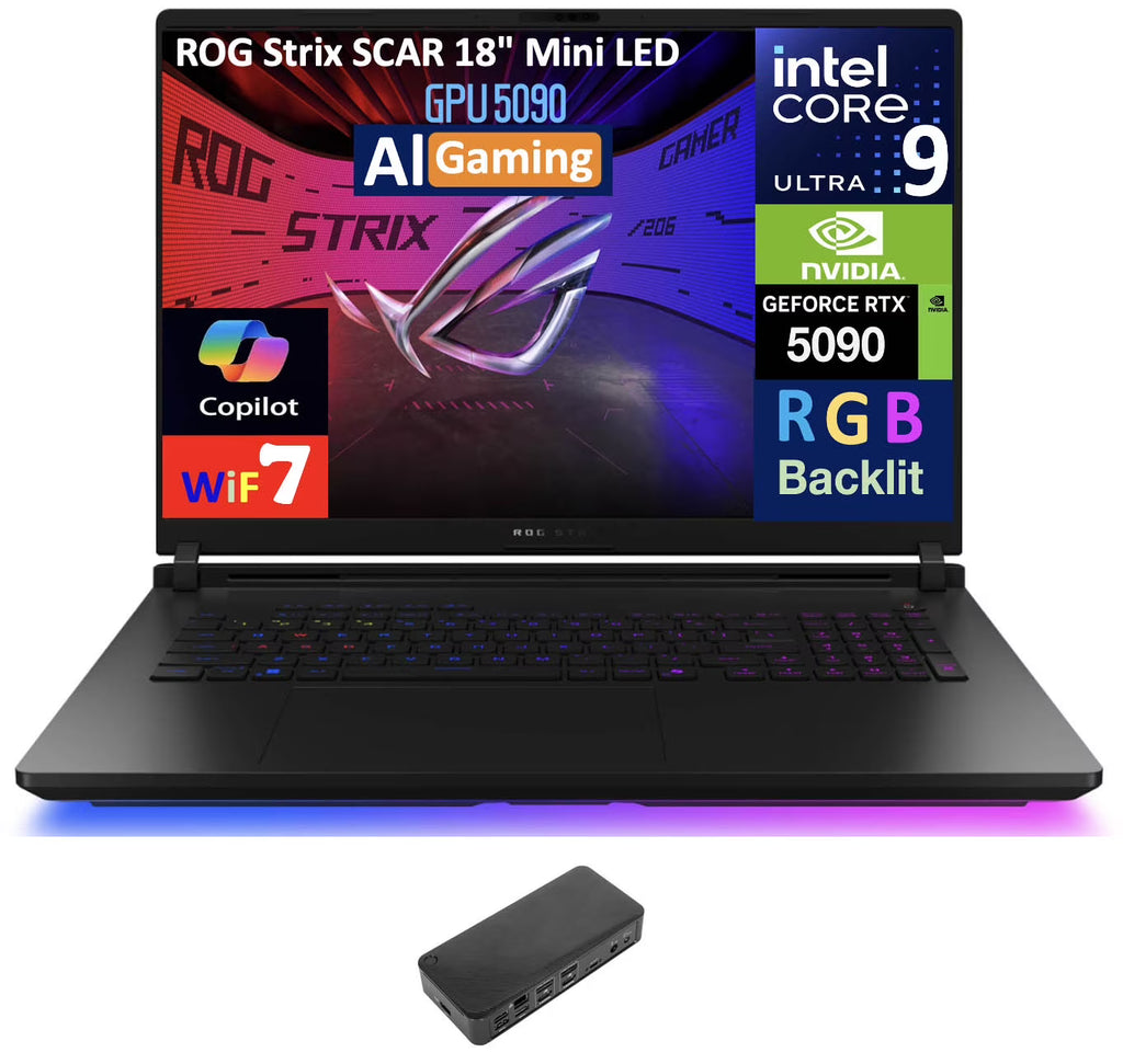 18in 240Hz Mini LED WQXGA Gaming Laptop J2772