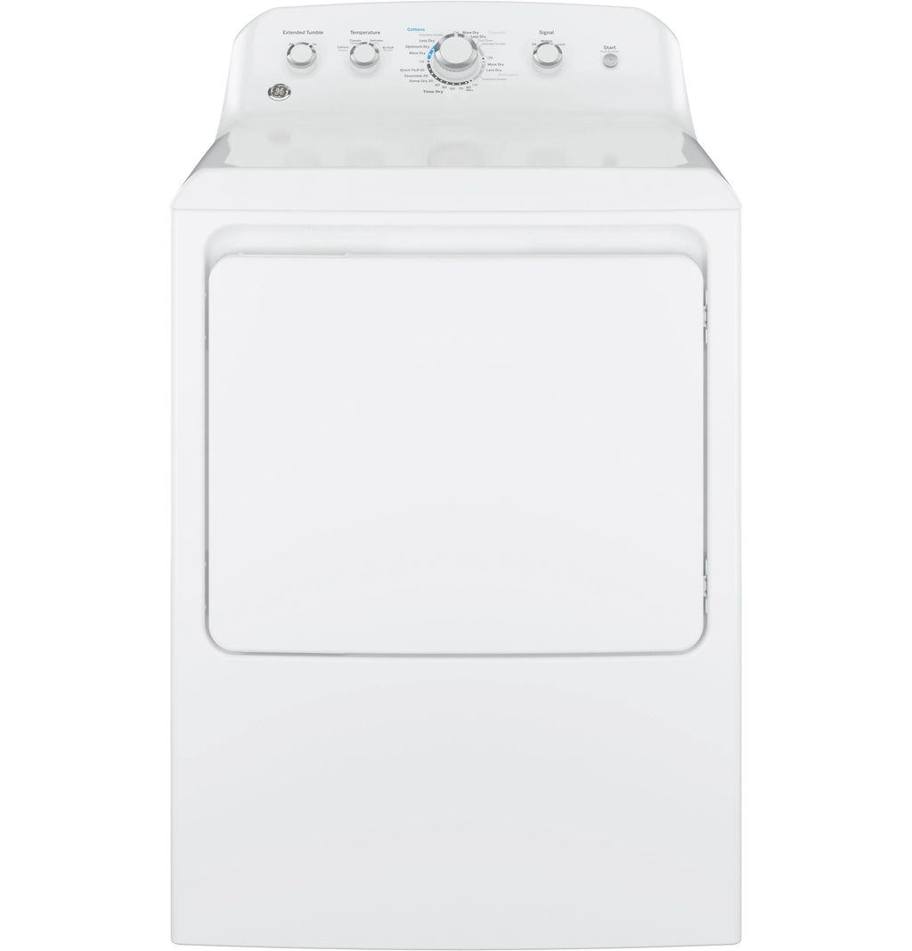 27" Wide 7.2 Cu. Ft. Front Loading Gas Dryer White V4568