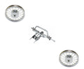12 inch Bicycle Trike Conversion Kit with Two 12" Hollow-Hub 36 Spoke Wheels H327