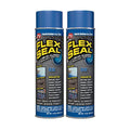 14 oz Blue Waterproof Rubber Spray On Sealant Coating X42986