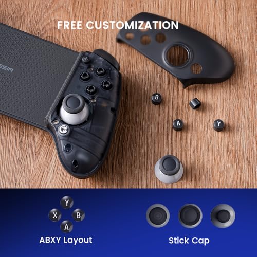 Bluetooth Mobile Game Controller with Hall Effect Joysticks L979