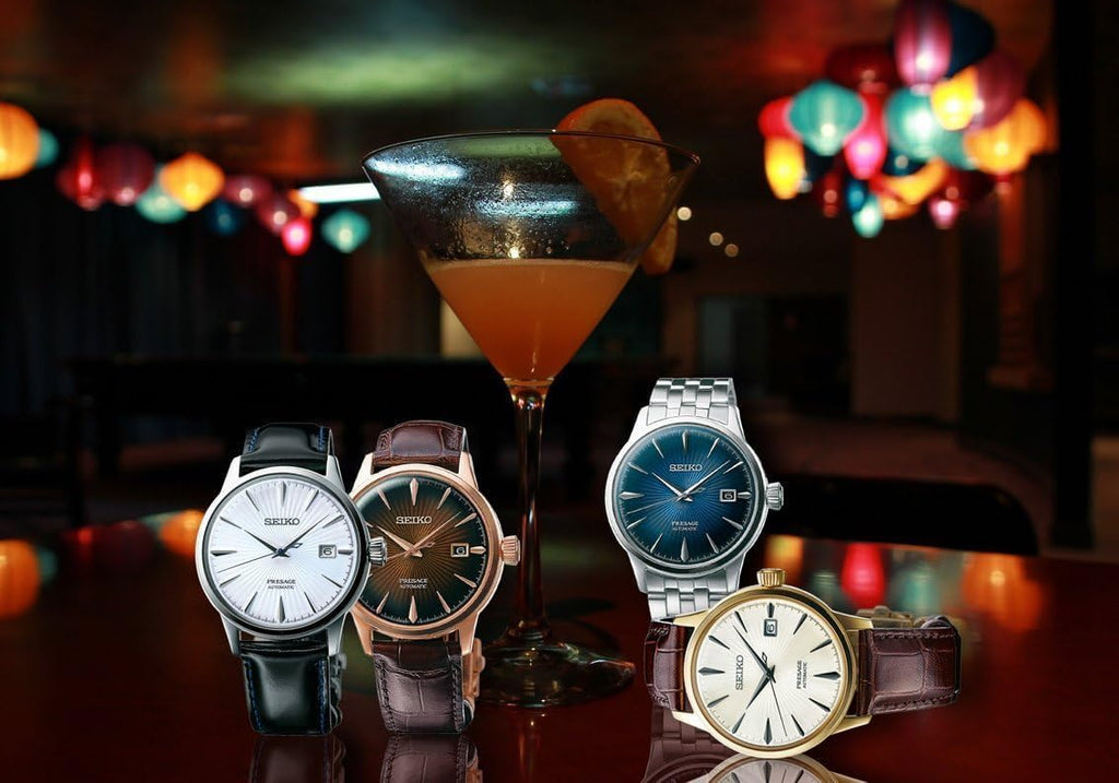 Automatic Ice Blue Cocktail Time Watch P41716