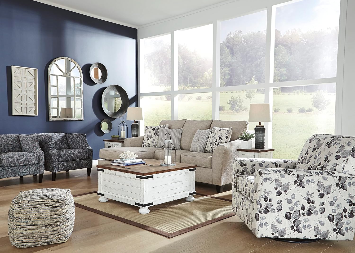 Driftwood Sofa Chaise N17347