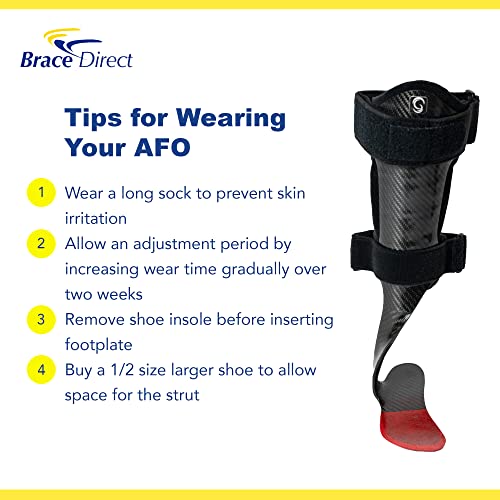 Lightweight Carbon Fiber AFO Brace Q964