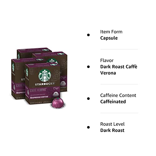 Dark Roast Single-Origin Coffee Nespresso Capsules, 8 CT A4589