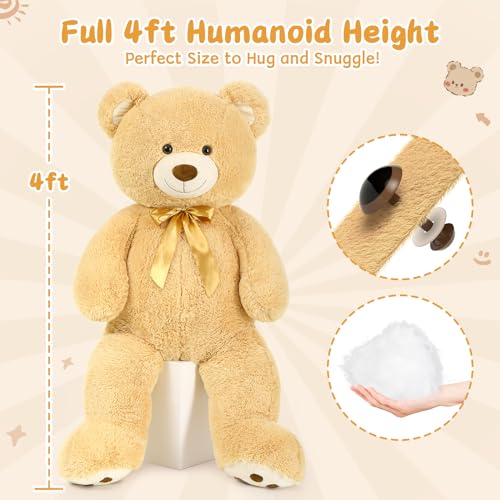 5ft Giant Teddy Bear Stuffed Animal N872