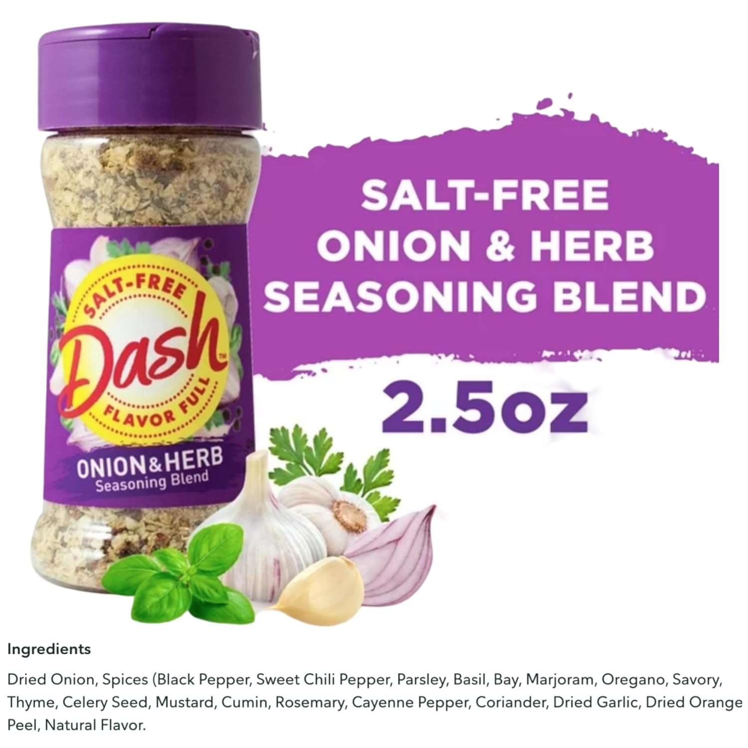 Salt Free Seasoning Variety Pack, 2.5 oz W4060