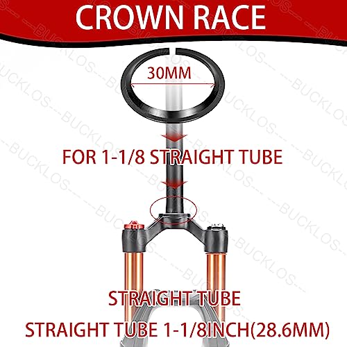 1-1/8 Bike Headset MTB Threadless Double Sealed Bearings Q509336