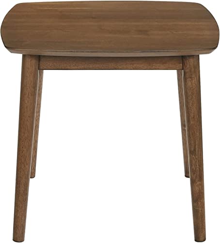 Natural Walnut 3 Piece Wood Coffee Table and End Table Set B37302