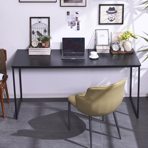 Vintage Computer Desk with Metal Frame H218