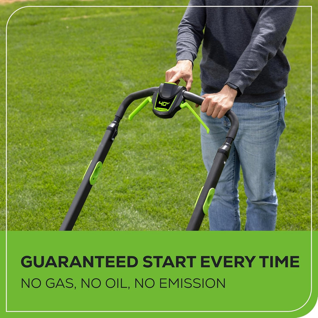 40V 20" Brushless Push Mower with 4.0Ah Battery L616