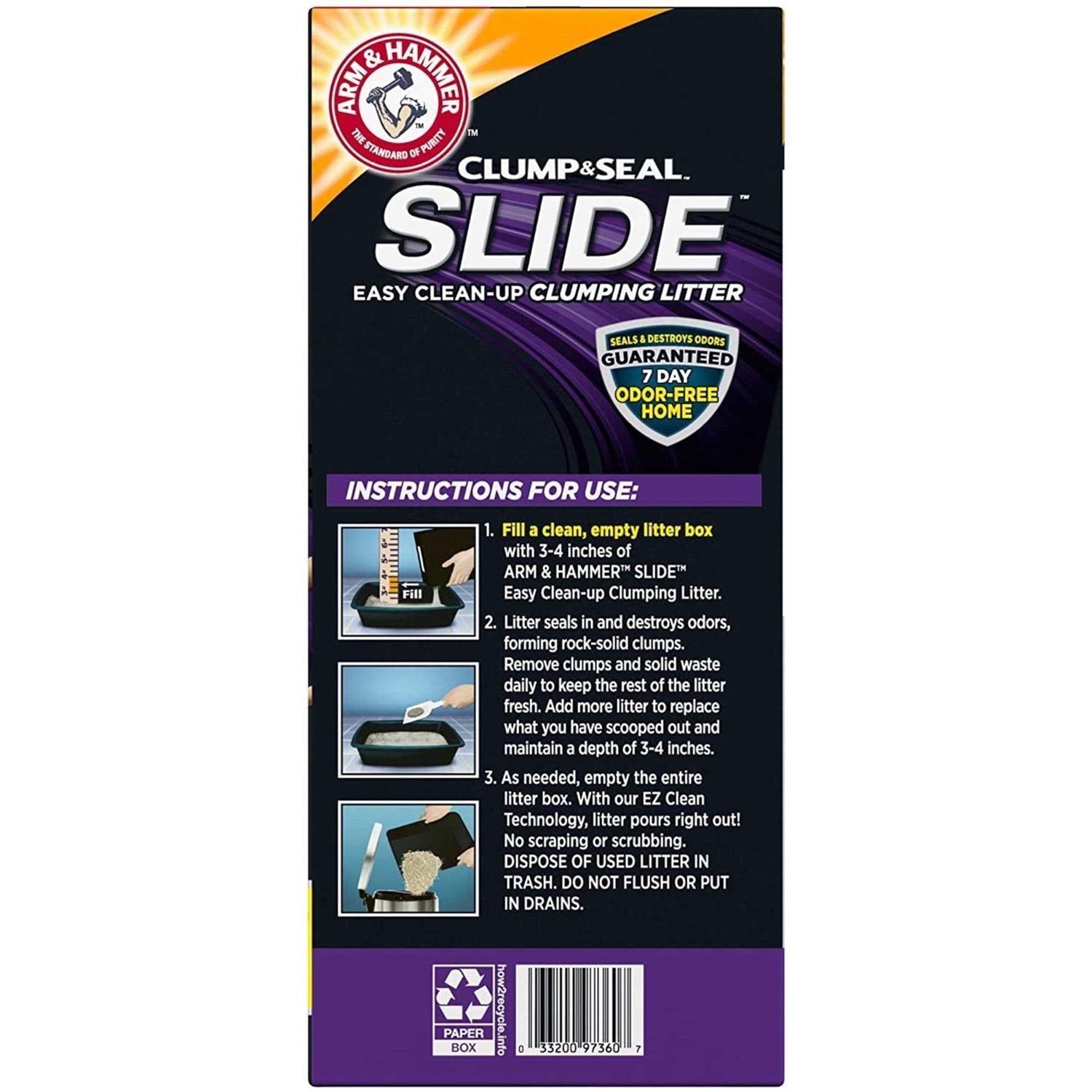 Slide Easy Clean-Up Clumping Cat Litter E9451