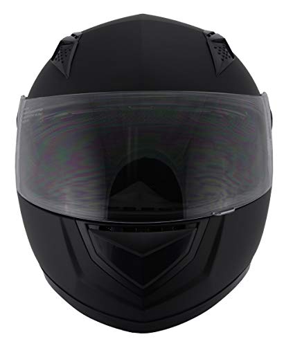 Matte Black Full Face Helmet Y12462