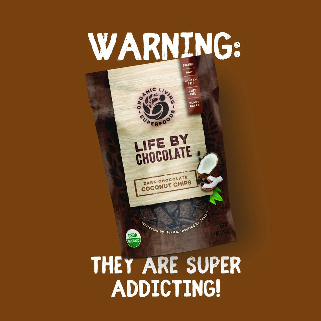 Organic Dark Chocolate Covered Coconut Chunks 1.4oz O210