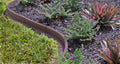 Brown Recycled Rubber 4ft Lawn Edging (6pc Box) Z156